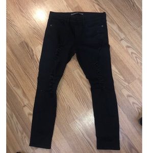 Express ripped jeans